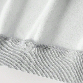 Európai és amerikai őszi és téli új V-nyakú szürke, egyszínű, bő, hosszú ujjú, divatos, kényelmes, lezser melegítőfelső