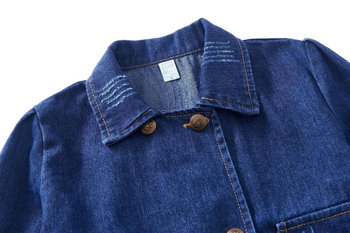 Nagy méretű Amazon dupla soros vintage hamis zsebes farmerdzseki felsőruházat gyors eladás European Station 6358