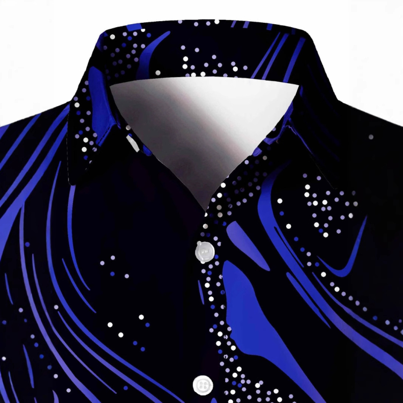 2023wish európai és amerikai férfi mintás hosszú ujjú ing, lezser kardigán, új gombos ünnepi divatos ing