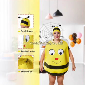 Határon átnyúló méh cosplay jelmez állati utánzat jelmez színpadi játék előadás ruházat felnőtt buli