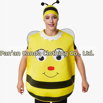 Határon átnyúló méh cosplay jelmez állati utánzat jelmez színpadi játék előadás ruházat felnőtt buli