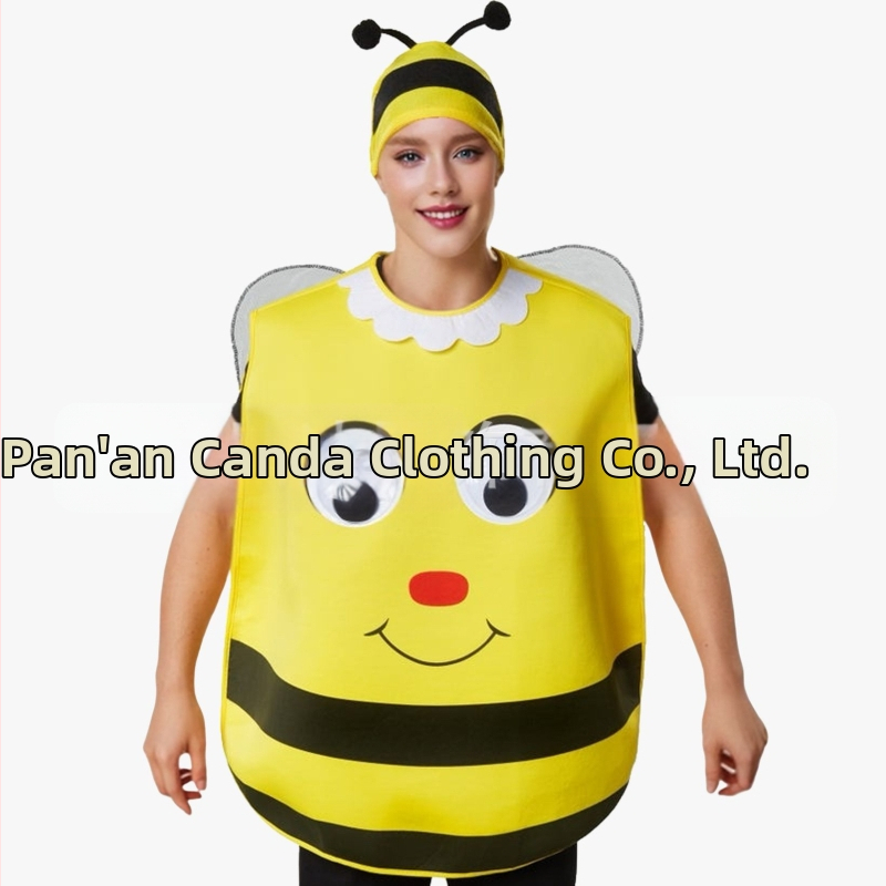 Cross Border Bee cosplay kostīms Dzīvnieku imitācijas rotaļu kostīms Skatuves rotaļu apģērbs Pieaugušo ballīte