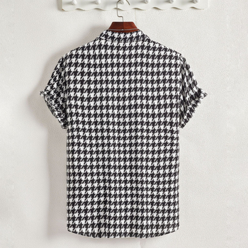 Férfi, határokon átnyúló külkereskedelmi, új, vékony rayon ing, rövid ujjú