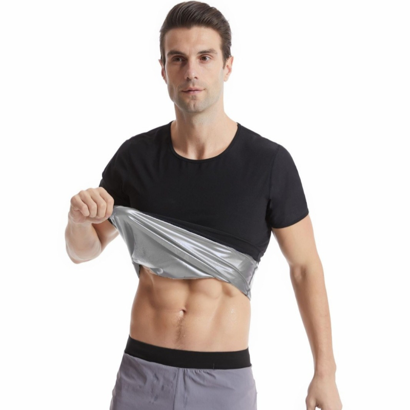 Piiriülene Amazonist pärit meeste lühikeste varrukatega dressipluus, spordi- ja vormiv riietus, Euroopa ja Ameerika spordi lühikeste varrukatega