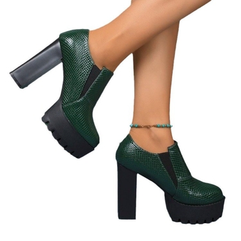 Határokon átnyúló külkereskedelmi női cipők, kockás, fűzős, divatos cipők 2024 tavasz és ősz, új platformos, magassarkú, 36-42-es méret