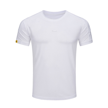 „Rinfeng“ antros kartos apvalios kaklo iškirptės vyriški taktiniai marškinėliai trumpomis rankovėmis, kvėpuojantys, greitai džiūstantys, ploni vasariniai sportiniai, fizinio lavinimo drabužiai.