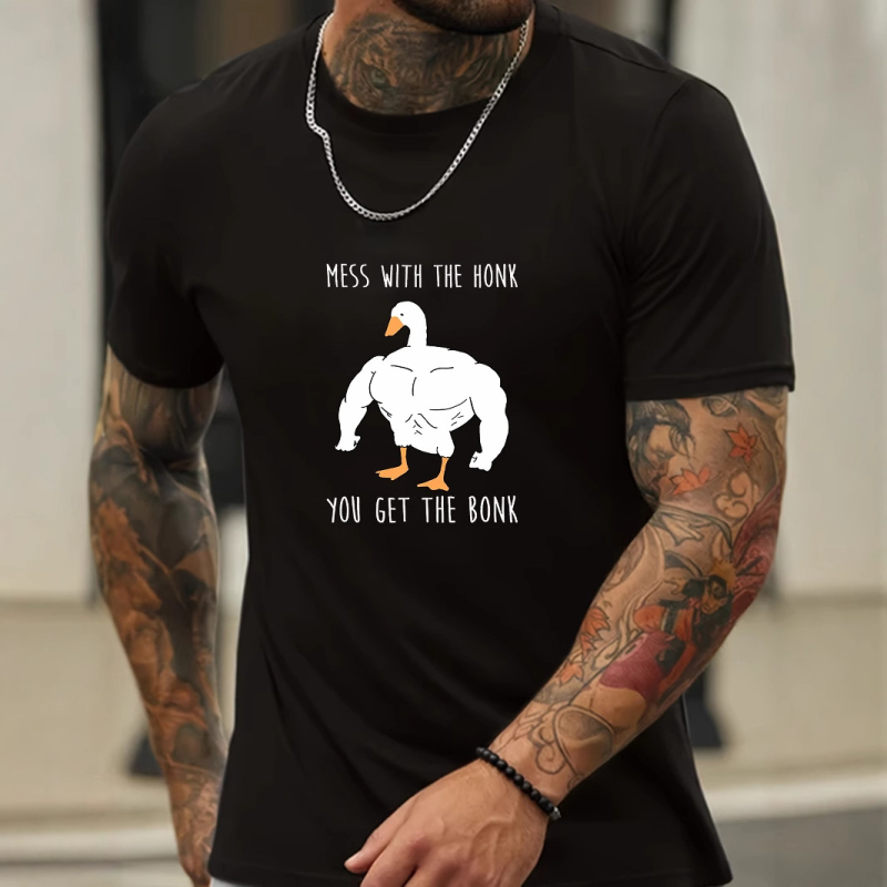 Vīriešu Amazon tīras kokvilnas T-krekls ar pārrobežu eksportu, 2D drukāts, īsām piedurknēm, Temu siltuma pārneses, populārs puspiedurkņu krekls, ko var pielāgot.