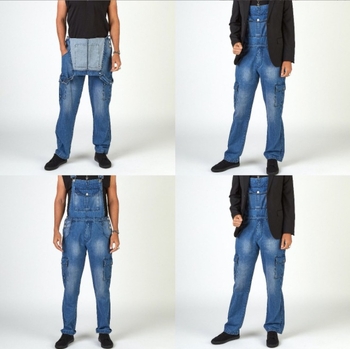 2022Wish Fashion férfi többzsebes farmer nadrág, könnycseppmintás cargo farmer nadrág