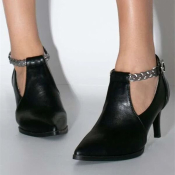 2023 tavaszi magas sarkú, egyszínű cipők, női méret 40-43, Chengdu külkereskedelmi, határokon átnyúló női cipők, Amazon gyors eladási csatorna