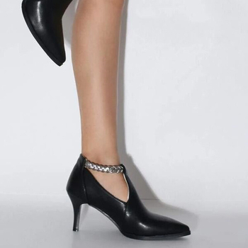 2023 tavaszi magas sarkú, egyszínű cipők, női méret 40-43, Chengdu külkereskedelmi, határokon átnyúló női cipők, Amazon gyors eladási csatorna