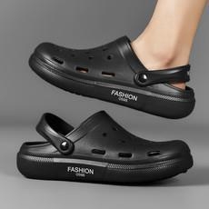 Νέα Crocs Shoes Outdoor, Παντόφλες δύο τεμαχίων, Παπούτσια θαλάσσης, Σανδάλια, Μεγάλα Ανδρικά Παπούτσια, Σανδάλια Baotou, Casual Παπούτσια