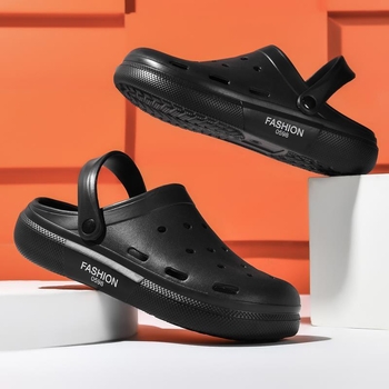 Νέα Crocs Shoes Outdoor, Παντόφλες δύο τεμαχίων, Παπούτσια θαλάσσης, Σανδάλια, Μεγάλα Ανδρικά Παπούτσια, Σανδάλια Baotou, Casual Παπούτσια