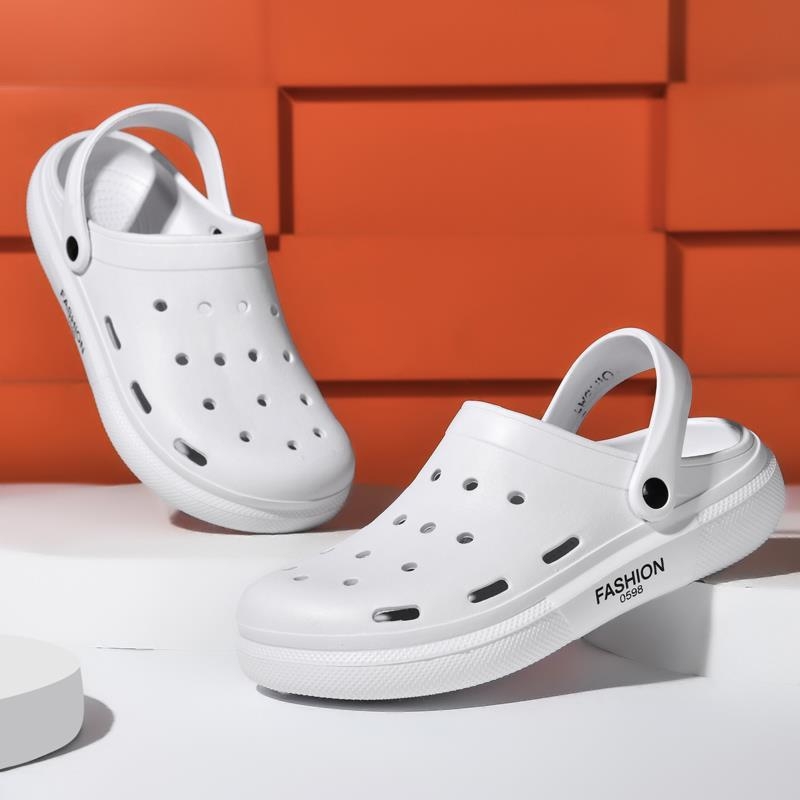 Nove Croc cipele za vanjsku upotrebu, dvostruke papuče, cipele za plažu, sandale velike veličine, muške cipele, Baotou sandale, ležerne cipele