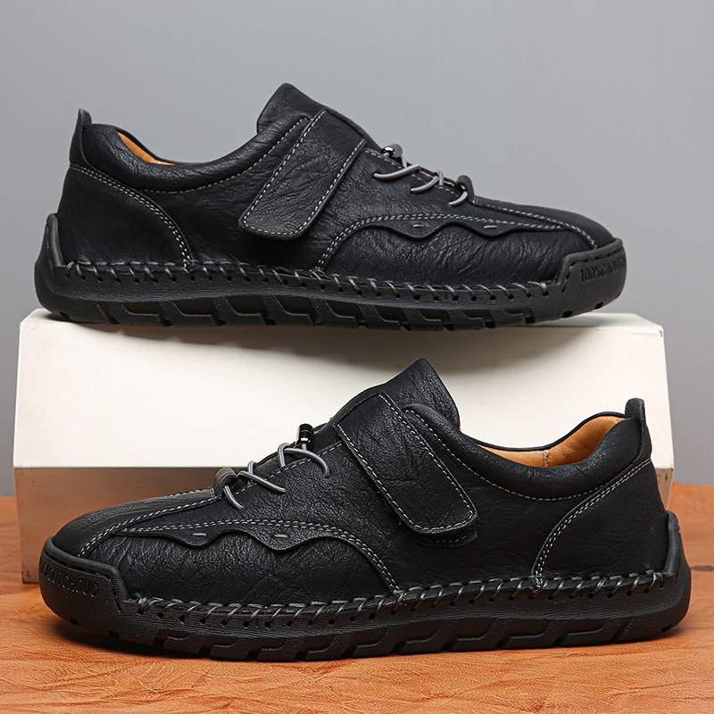 2025 m. pavasario mokasinai, plius dydžio, laisvalaikio platforminiai bateliai, nauji, tingūs vyriški batai.