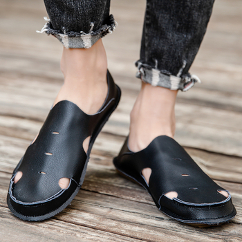 2023 m. nauji vyriški juodos skylės batai, mikropluošto minkštu dugnu, laisvalaikio sportbačiai, minkšto paviršiaus vairavimo batai, vyriški batai