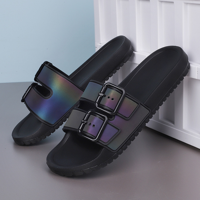 Határokon átnyúló, plus size divatos, alkalmi férfi papucsok, nyári szandálok, platformcipők, strandcipők, kültéri viselet, klasszikus Birkenstock papucsok