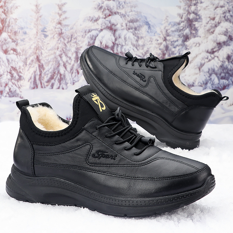 Tvornica veleprodaje starih pekinških pamučnih cipela, muških cipela s flis podstavom, zadebljanih muških cipela, zimskih ležernih cipela, tople snježne čizme, muške pamučne cipele