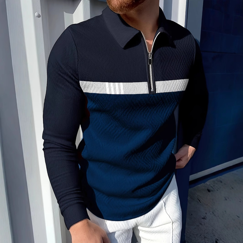 Tricou polo casual pentru bărbați - Îmbrăcăminte confortabilă transfrontalieră
