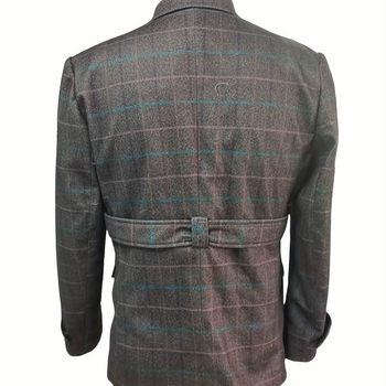 Ежедневен бизнес официален костюм, сако за мъже, връхни дрехи с щампа за свободното време