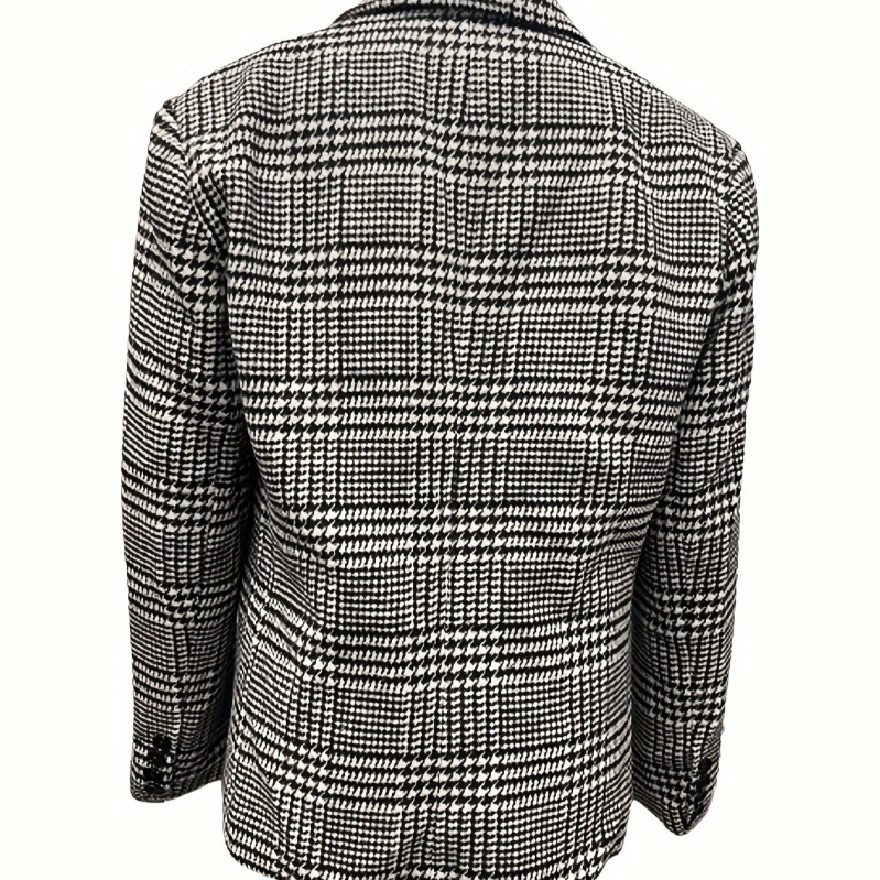 Ikdienas uzvalks Lietišķs formāls uzvalka žakete Vīriešu ikdienas uzvalks Apdrukāts uzvalka virsjaka Krāsu saskaņošana