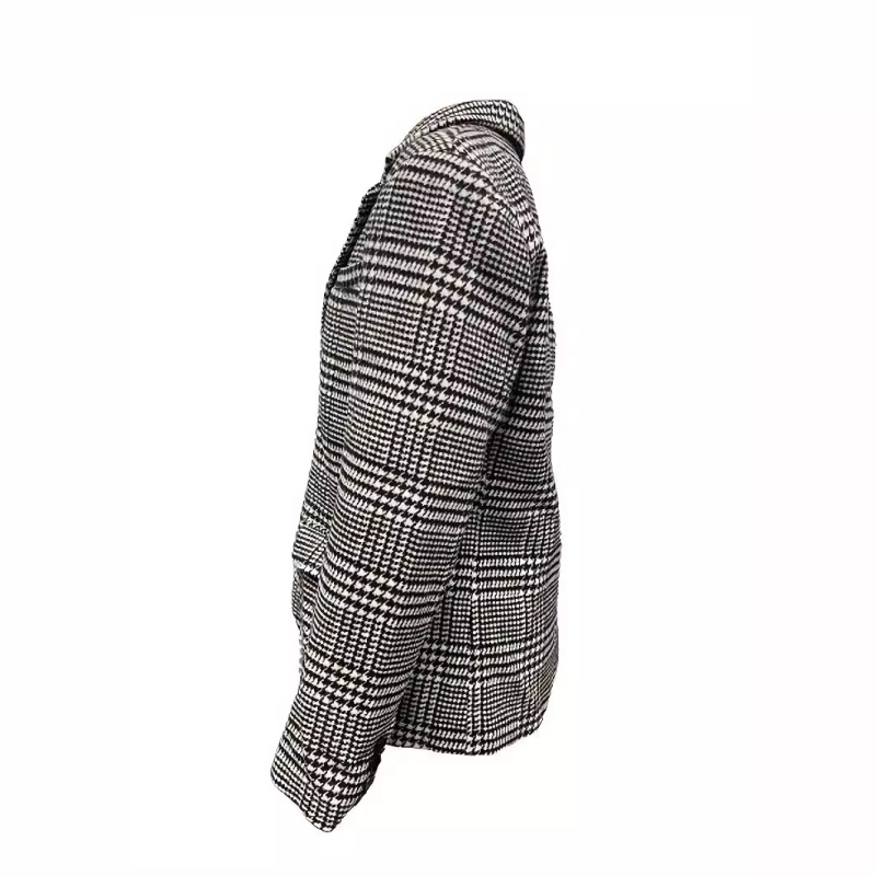 Ikdienas uzvalks Lietišķs formāls uzvalka žakete Vīriešu ikdienas uzvalks Apdrukāts uzvalka virsjaka Krāsu saskaņošana