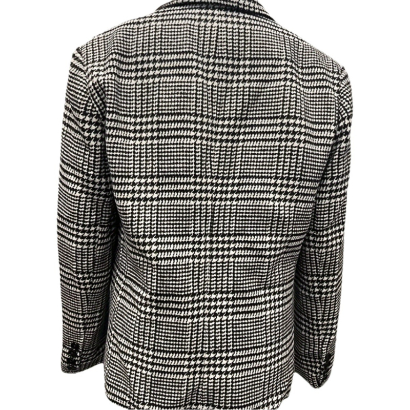 Ikdienas uzvalks Lietišķs formāls uzvalka žakete Vīriešu ikdienas uzvalks Apdrukāts uzvalka virsjaka Krāsu saskaņošana