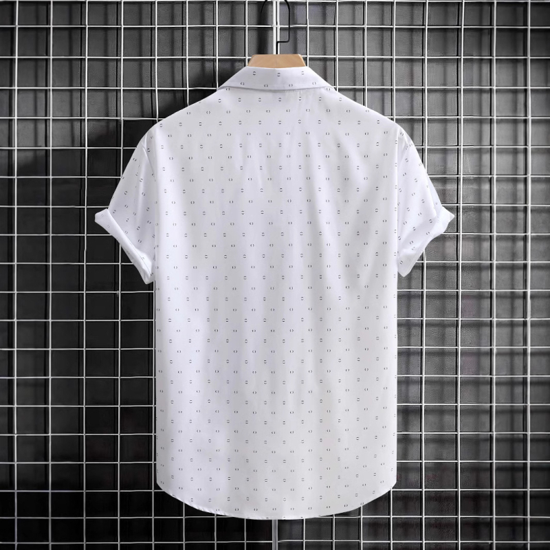 Külkereskedelmi rövid ujjú férfi ingek, nyári vékony, rugalmas üzleti ruházat, munkaruházat, férfi üzleti ingek nagykereskedelemben