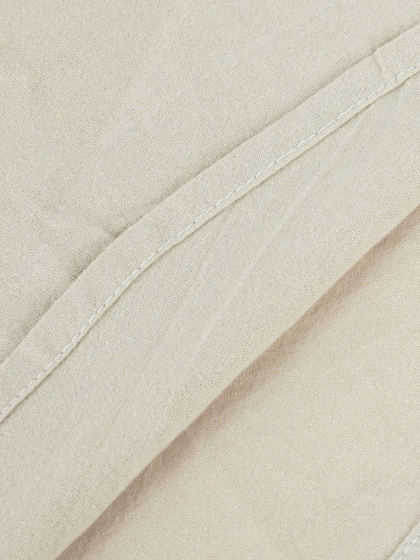 2024 m. nauji ilgomis rankovėmis medvilniniai lininiai marškiniai atvira krūtine vyriški polo marškinėliai