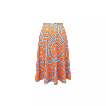 Лято 2024 г., европейски и американски дамски темперамент, V-образно деколте, едноцветно яке с дълъг ръкав, боядисана пола, ежедневен костюм - DKF319