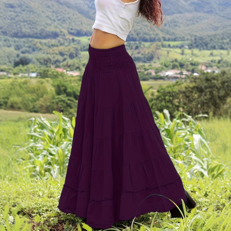 2025-ös nyári új női szoknya, Amazon Independent platform, magas derekú női szoknya