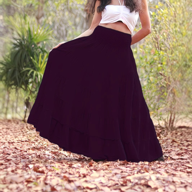 2025-ös nyári új női szoknya, Amazon Independent platform, magas derekú női szoknya