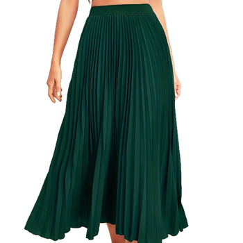 Prekogranična Amazon europska i američka ženska modna elegantna duga plisirana suknja veće veličine