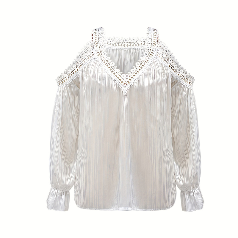 Határokon átnyúló, kifejezetten európai és amerikai divathoz tervezett, divatos, csipkés, nyári női utcai viseletre tervezett, sokoldalú, laza felsők