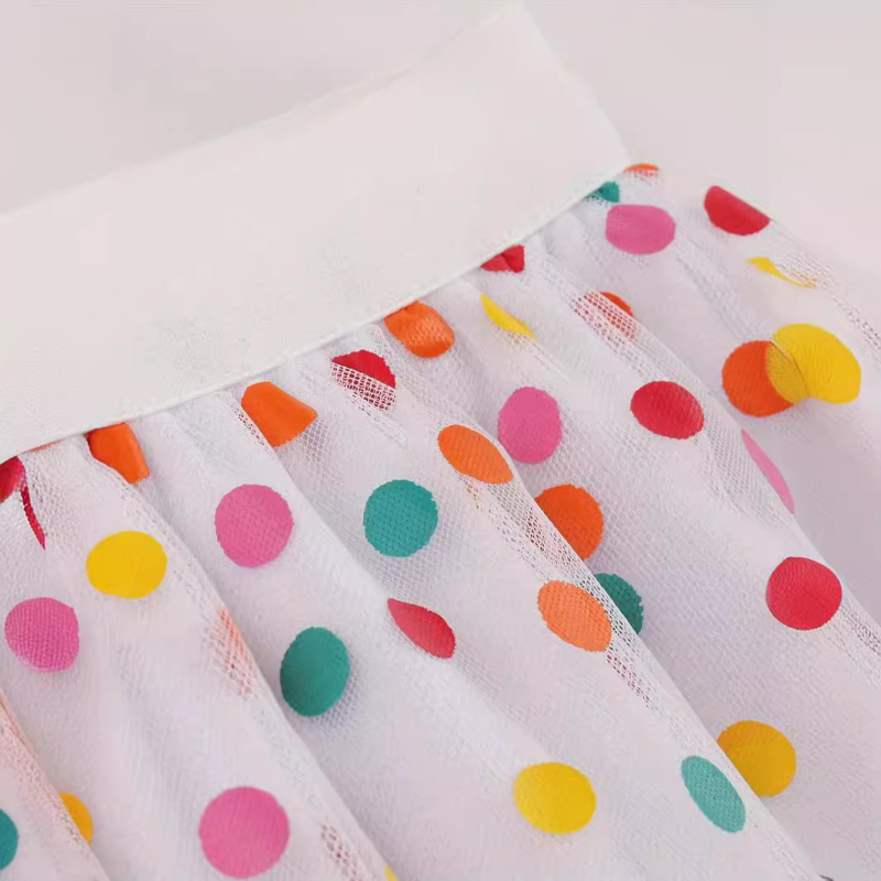 Hálós szoknya őszi színű, hullámos, pöttyös, A-vonalú szoknya, hosszú, rugalmas derekú, tündérszínű, háromrétegű esernyőszoknya, nagykereskedés