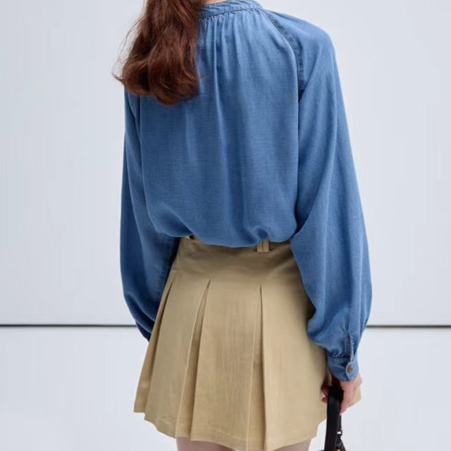 VEGA Ing Női 2025 Tavaszi és Őszi Új Francia Retro Farmering