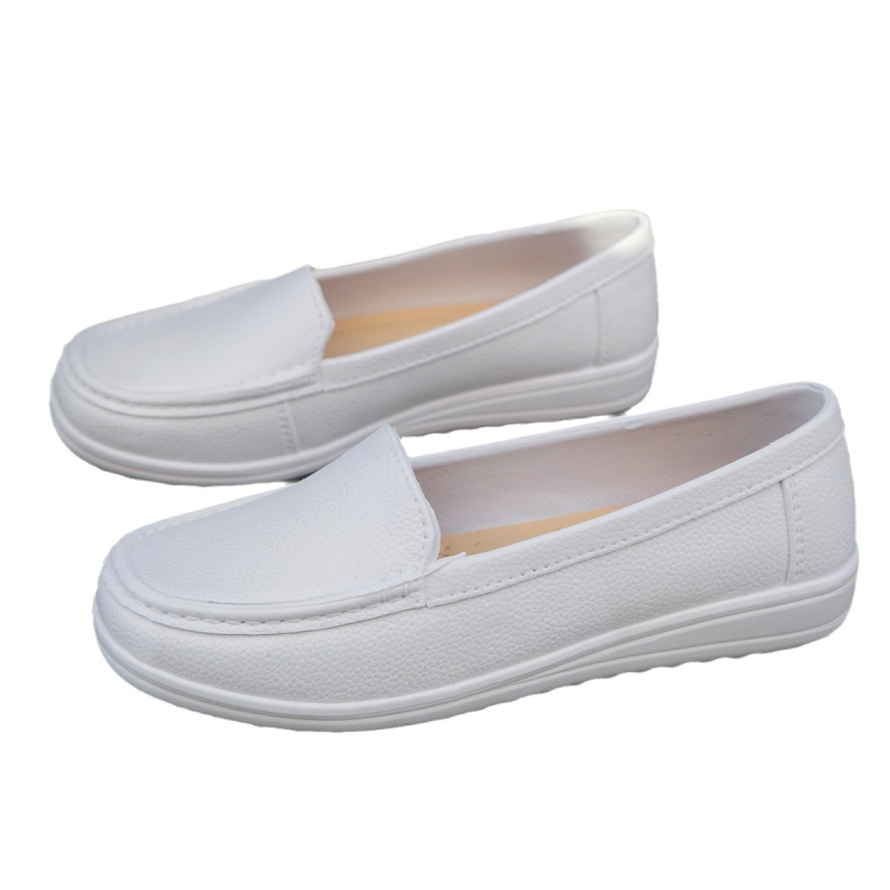 Plus size európai és amerikai határokon átnyúló 2024 új retró alkalmi női cipők női sekély szájú lapos sarkú cipők bebújós Doug cipők