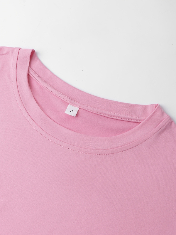 2025 Új, határokon átnyúló, női, amerikai-európai stílusú, rövid ujjú, AliExpress garnélarák-mintás, Amazon mintás, TEMU felső