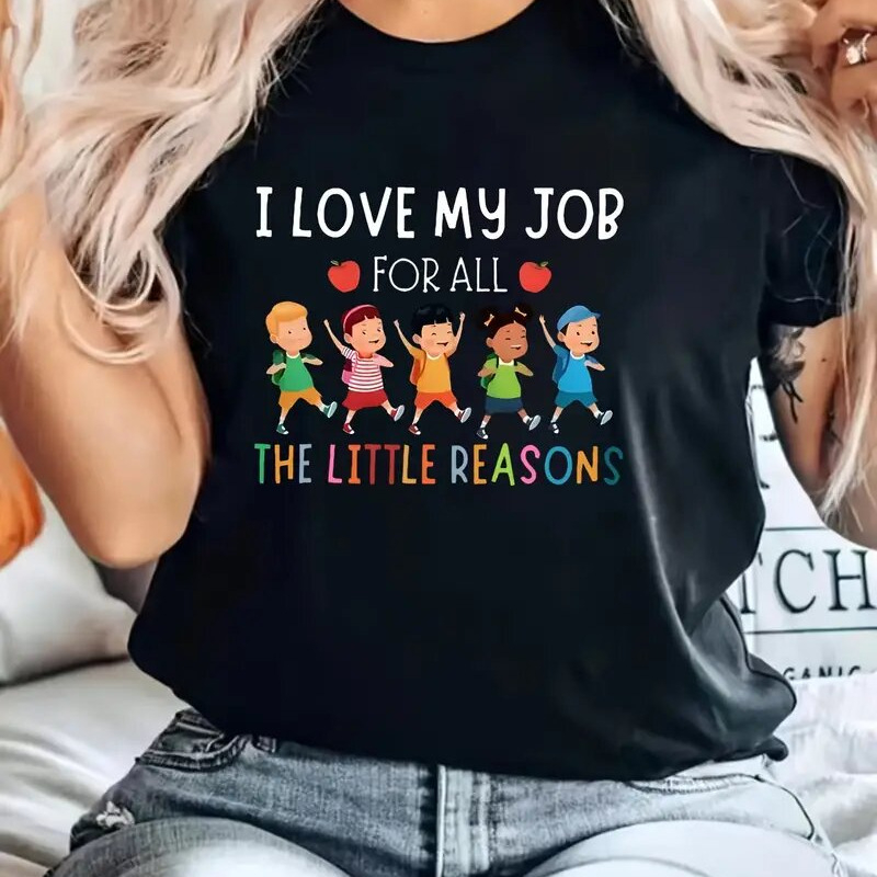 Határokon átnyúló külkereskedelem az ebay-en, Európa és az Egyesült Államok között, forró női nyári új, édes és fűszeres mintás póló, sötét stílusú, Y2K felső.