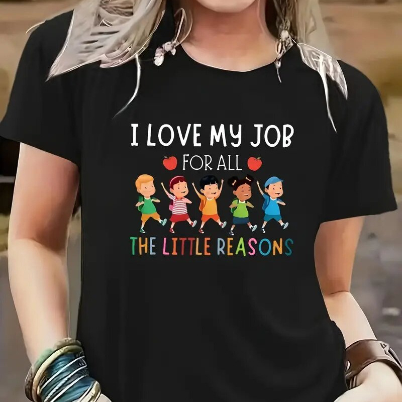 Határokon átnyúló külkereskedelem az ebay-en, Európa és az Egyesült Államok között, forró női nyári új, édes és fűszeres mintás póló, sötét stílusú, Y2K felső.