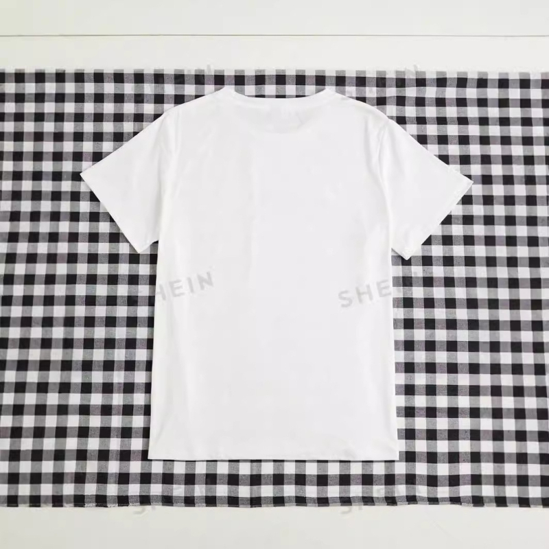 Laza, stílusos, bő, kerek nyakú, rövid ujjú női póló, szexi, mellkaspántos, mintás, nyári amerikai női felső