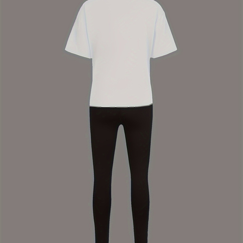 N8000B103 Európai és amerikai ruházat 2024 Határokon átnyúló tavaszi és nyári női ruházat Nyomtatott, személyre szabott, alkalmi kétrészes öltöny