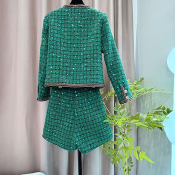 [Sõltumatu valik 2308326] Väikesed lõhnavad tuulepluusi Cyberglin litritega ülikonnad, rohelised lühikesed püksid