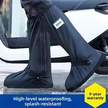 Vihmakingakate, veekindel ja vihmakindel kingakate meestele ja naistele, libisemiskindel, paksendatud ja kulumiskindel alus täiskasvanutele, vihmase ilmaga vihmasaapad