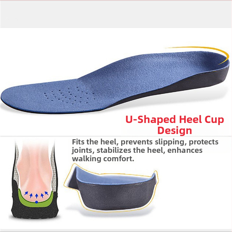 Корекция на свода на плоските крака, стелка за мъже и жени, EVA стелка отвътре и отвън, осем думи за корекция на крака на едро
