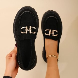 Nauji, japoniški, plius dydžio, britiško stiliaus, odiniai moteriški bateliai, 2024 m. rudens nauji, japoniški JK stori, užsegami, prancūziški mokasinai.