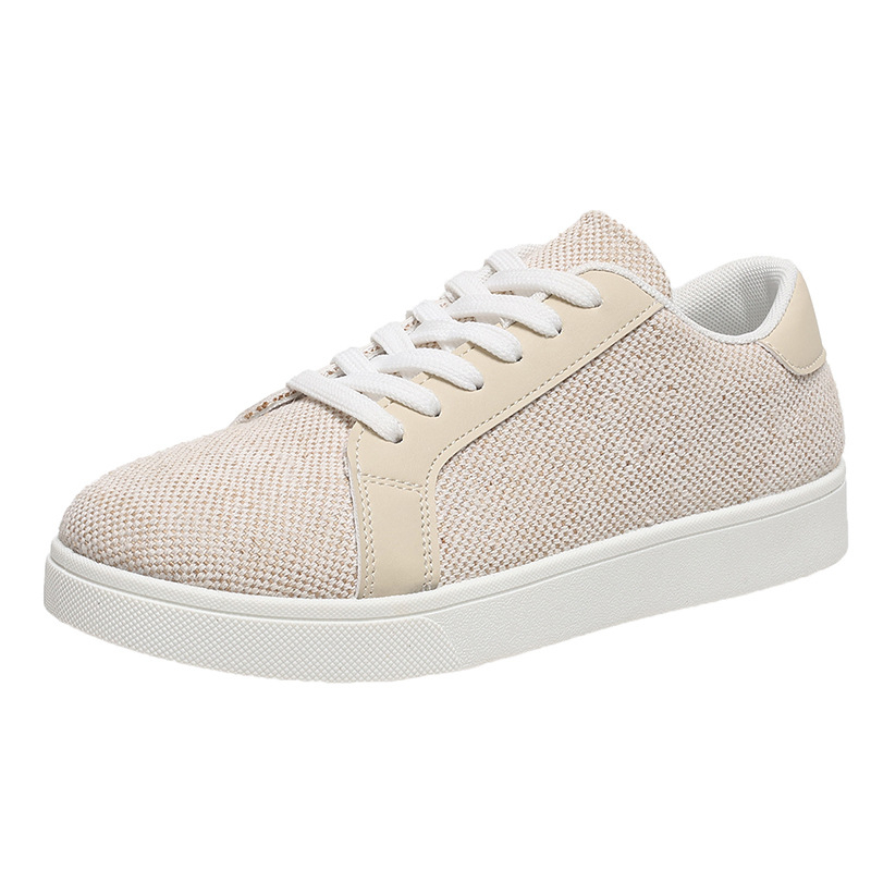 Új, határokon átnyúló cipő, női 2024 tavaszi és őszi új, hálós, lélegző, diák futócipő, könnyű, puha talpú, hétköznapi cipő.