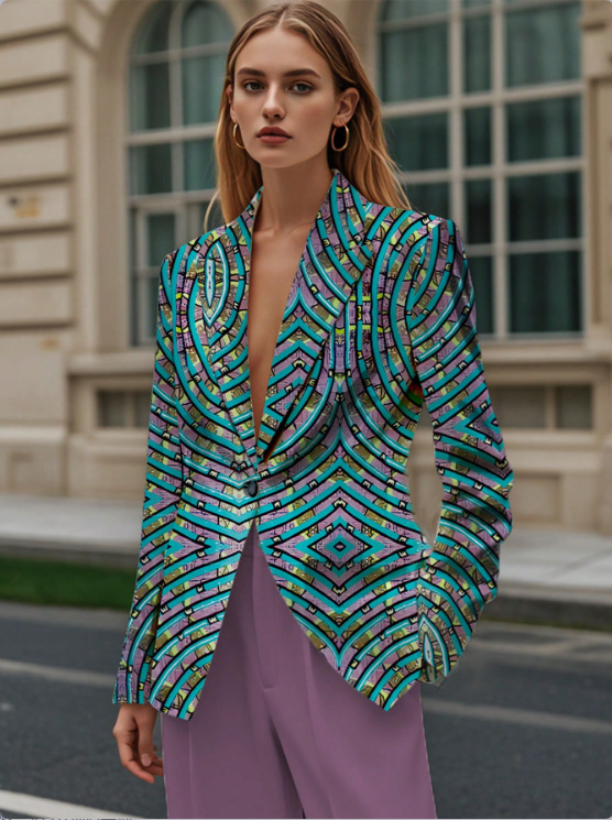 2024. aasta piiriülene sügis- ja talvemoe seksikas õhuke jope, naiste ülikond, vabaaja ülikond, jakk