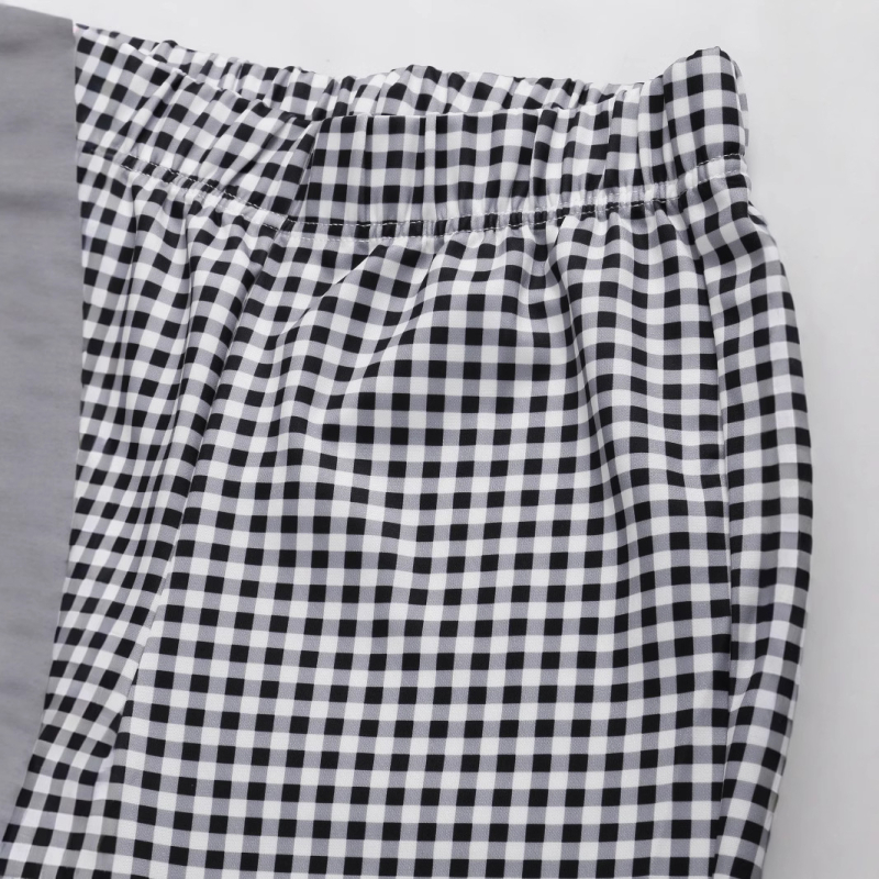 Ευρωπαϊκή και αμερικανική γυναικεία ένδυση 2025 Νέο casual κομψό καρό κομψό επαγγελματικό κοστούμι με πέτο, μοντέρνο παντελόνι με στενή εφαρμογή