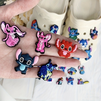 Σε απόθεμα Stilwell Soft Garden Shoes Διακοσμητική Αγκράφα Παπούτσι PVC Λουλούδι Αγκράφα Παπούτσια Κοσμήματα Πρωτότυπα Παπούτσια Τρύπα Αξεσουάρ Παπουτσιών