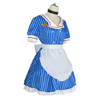 Κοστούμι υπνωτιστή ήχου cos, υπνωτισμός MV accent cosplay anime καμαριέρας πλήρες σετ με καπέλο miku